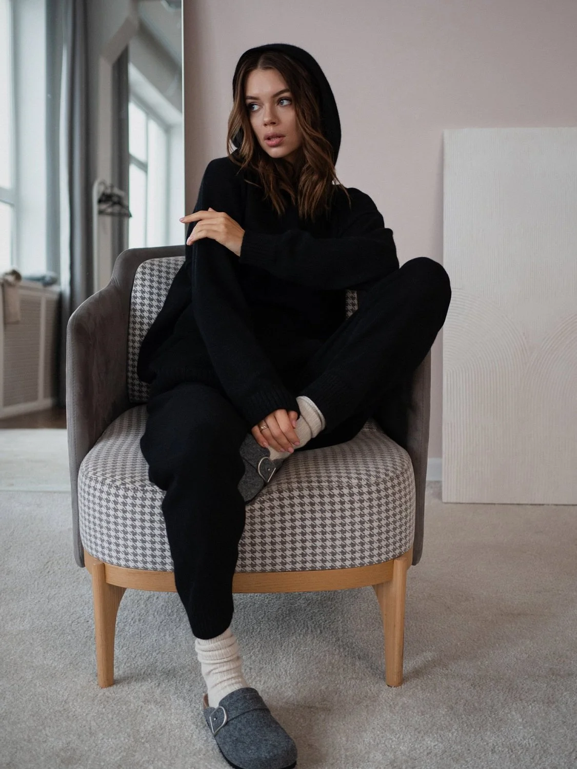 Костюм Therm цвет ЧЕРНЫЙ (двойная вязка)