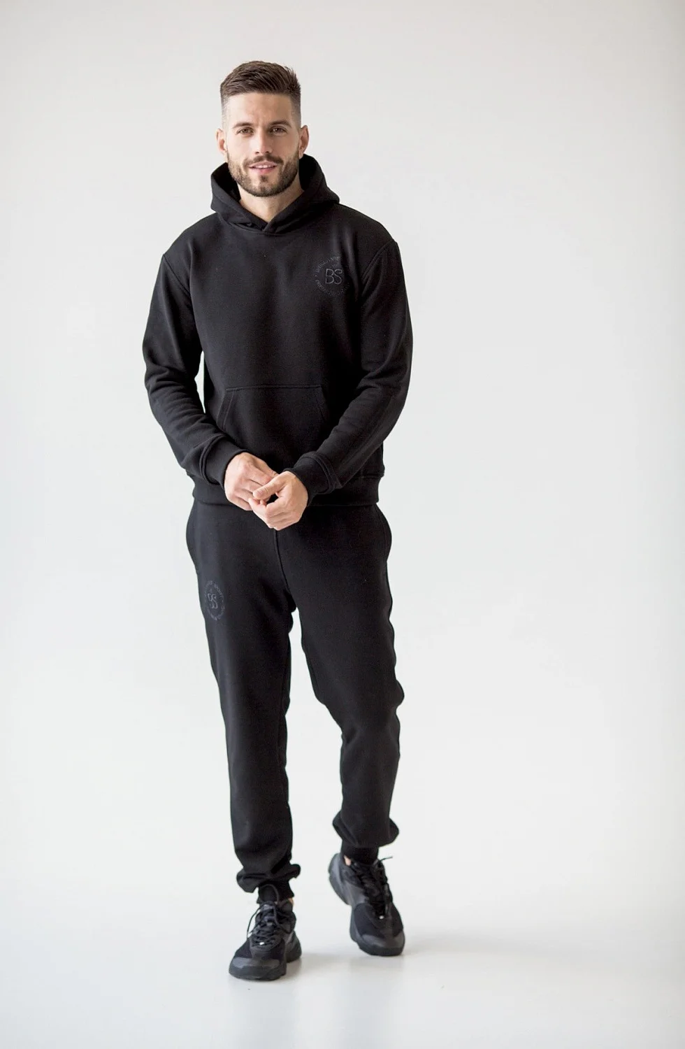 Костюм спортивный мужской цвет Черный Костюм спортивный мужской цвет Черный