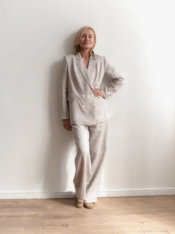 Брюки Dolce Lino цвет натуральный