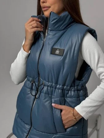 Купить Безрукавка женская цвет Атлантика в фирменном магазине спортивной одежды Brillante.by