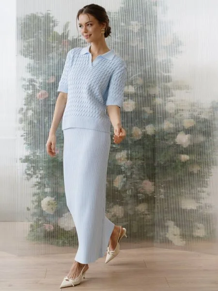 Поло цв.голубой - в фирменном магазине спортивной одежды Brillante.by