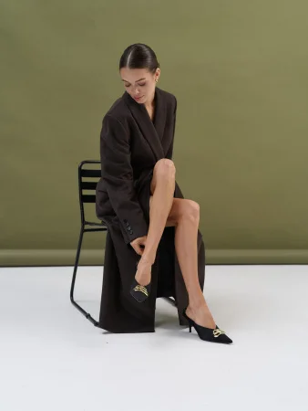 Пальто-халат (шерсть/кашемир) цв. коричневый Купить Пальто-халат (шерсть/кашемир) цв. коричневый в фирменном магазине спортивной одежды Brillante.by