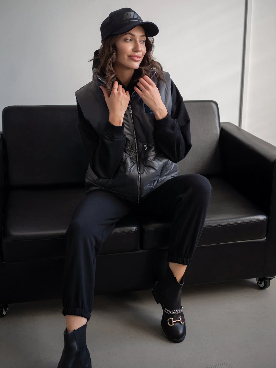 Безрукавка женская цвет Графит Безрукавка женская цвет Графит