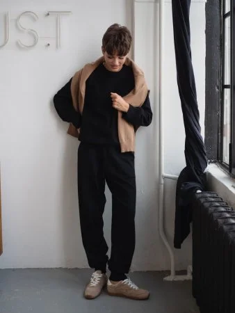 Купить Костюм из ангоровой шерсти цвет ЧЕРНЫЙ в фирменном магазине спортивной одежды Brillante.by