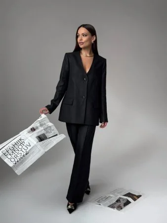 Костюмная группа двойка Style цв.черный (жакет и брюки можно купить отдельно) Купить Костюмная группа двойка Style цв.черный (жакет и брюки можно купить отдельно) в фирменном магазине спортивной одежды Brillante.by