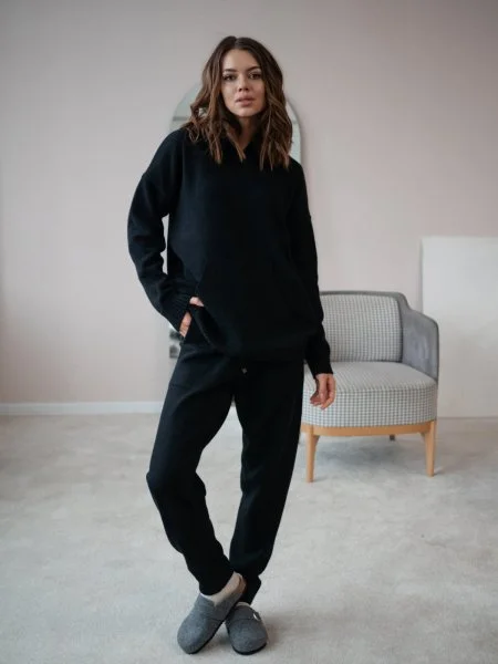 Костюм Therm цвет ЧЕРНЫЙ (двойная вязка) Костюм Therm цвет ЧЕРНЫЙ (двойная вязка) - в фирменном магазине спортивной одежды Brillante.by