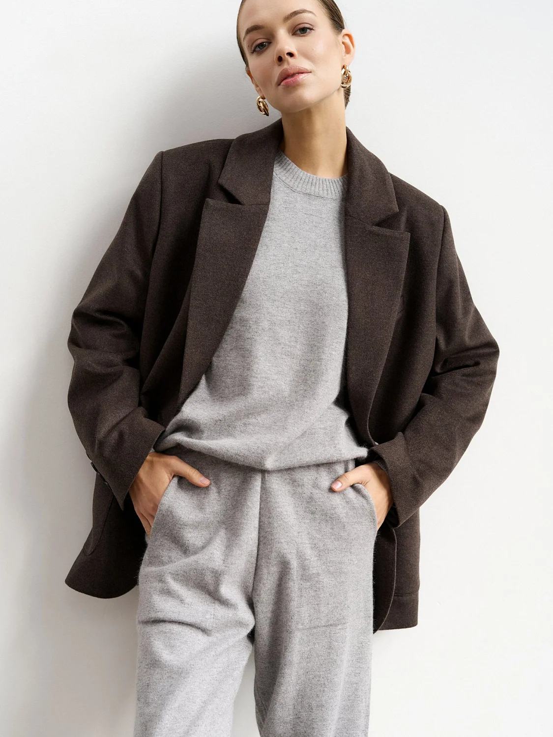 Жакет GRIS цвет коричневый