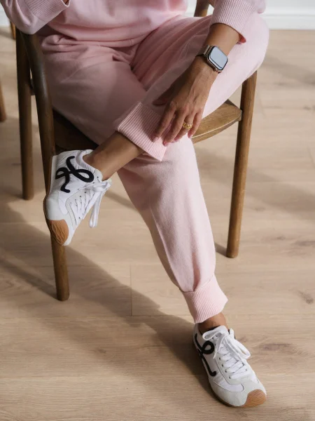 Костюм из шерсти ангоры цвет ПЕРСИКОВО-РОЗОВЫЙ - в фирменном магазине спортивной одежды Brillante.by