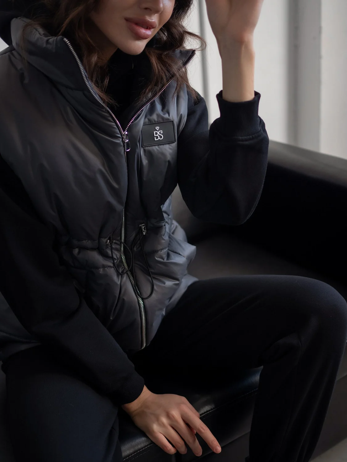 Безрукавка женская цвет Графит Безрукавка женская цвет Графит