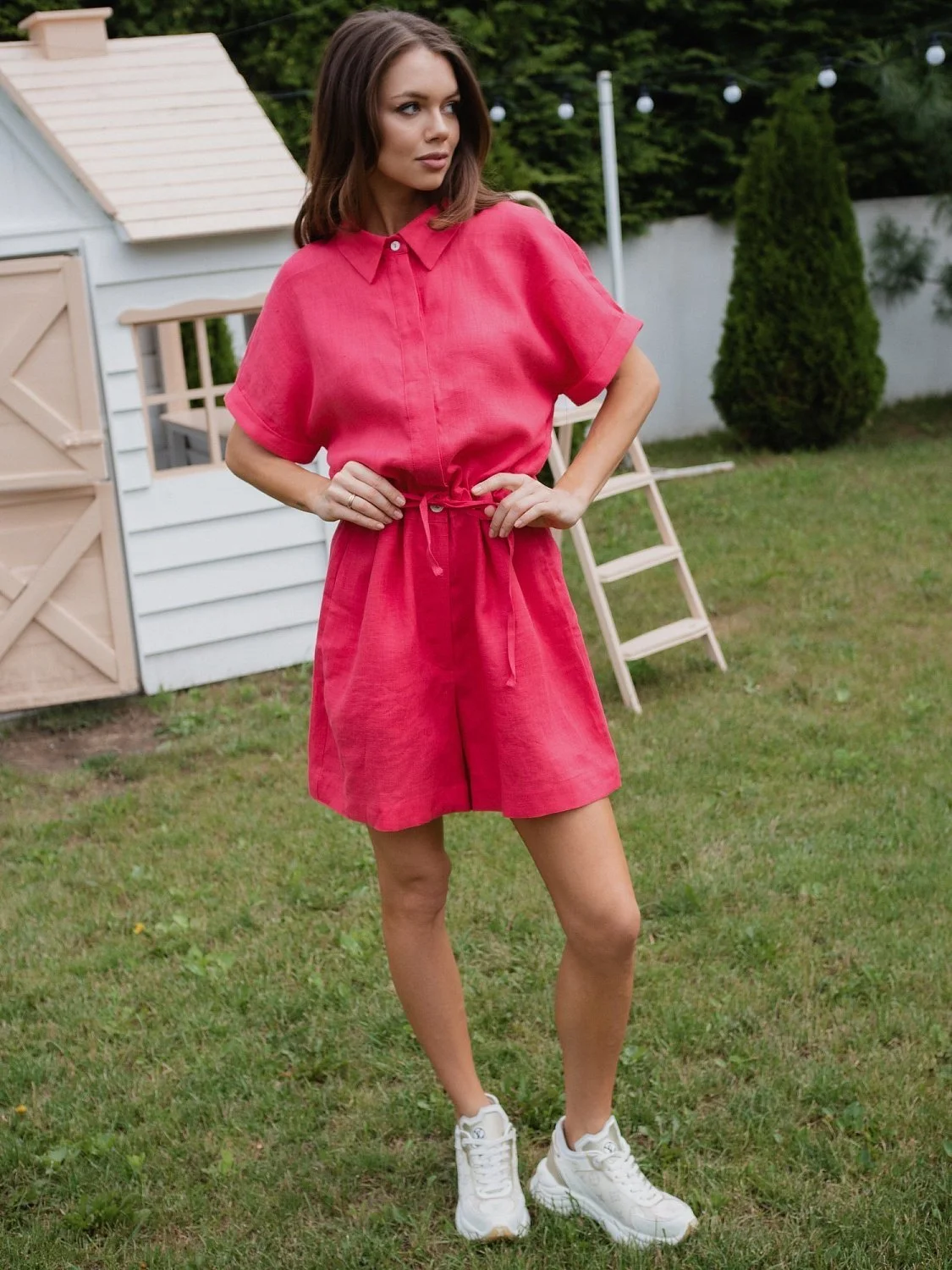 Комбинезон цвет Коралл