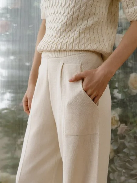 Брюки цв.сливочный - в фирменном магазине спортивной одежды Brillante.by