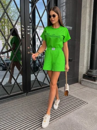 Костюм женский с шортами Грин Костюм женский с шортами Грин