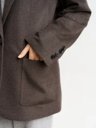 Купить Жакет GRIS цвет коричневый в фирменном магазине спортивной одежды Brillante.by