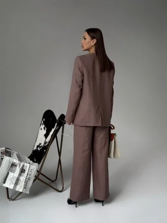 Костюмная группа двойка Style цв.сливочное какао (жакет и брюки можно купить отдельно) Купить Костюмная группа двойка Style цв.сливочное какао (жакет и брюки можно купить отдельно) в фирменном магазине спортивной одежды Brillante.by