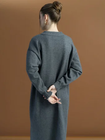 Купить Платье ангоровое цвет Графит в фирменном магазине спортивной одежды Brillante.by