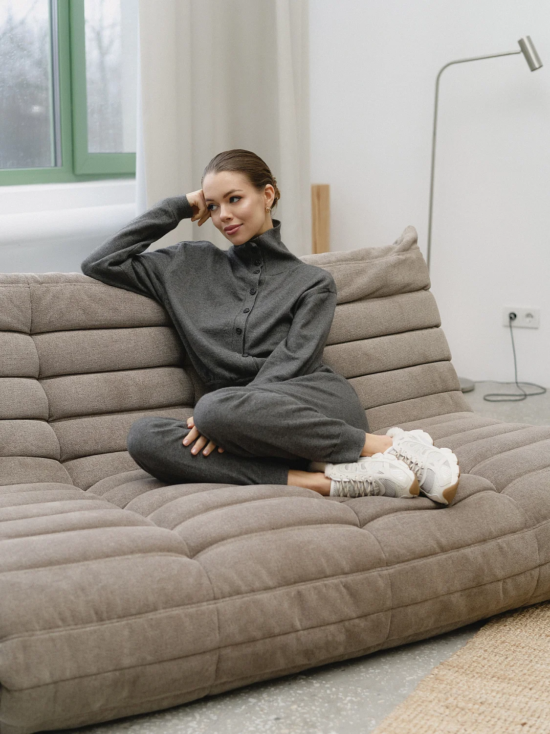 Комбинезон COCON цв. серый графит