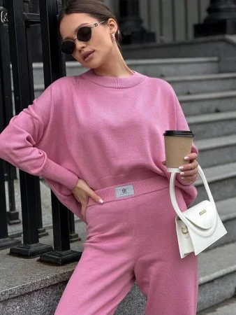 Костюм вязаный трикотажный цвет АНЕМОН Купить Костюм вязаный трикотажный цвет АНЕМОН в фирменном магазине спортивной одежды Brillante.by