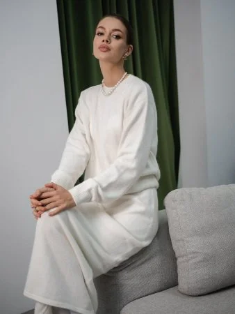 Костюм ангоровый "Алло Галочка" цвет Молочный Купить Костюм ангоровый "Алло Галочка" цвет Молочный в фирменном магазине спортивной одежды Brillante.by