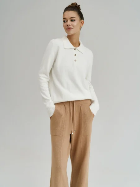 Поло Eclat цвет белый