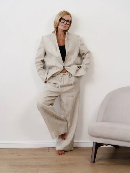 Брюки полоска