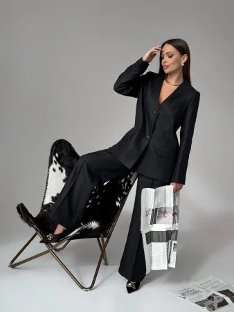 Костюмная группа двойка Style цв.черный (жакет и брюки можно купить отдельно) Купить Костюмная группа двойка Style цв.черный (жакет и брюки можно купить отдельно) в фирменном магазине спортивной одежды Brillante.by