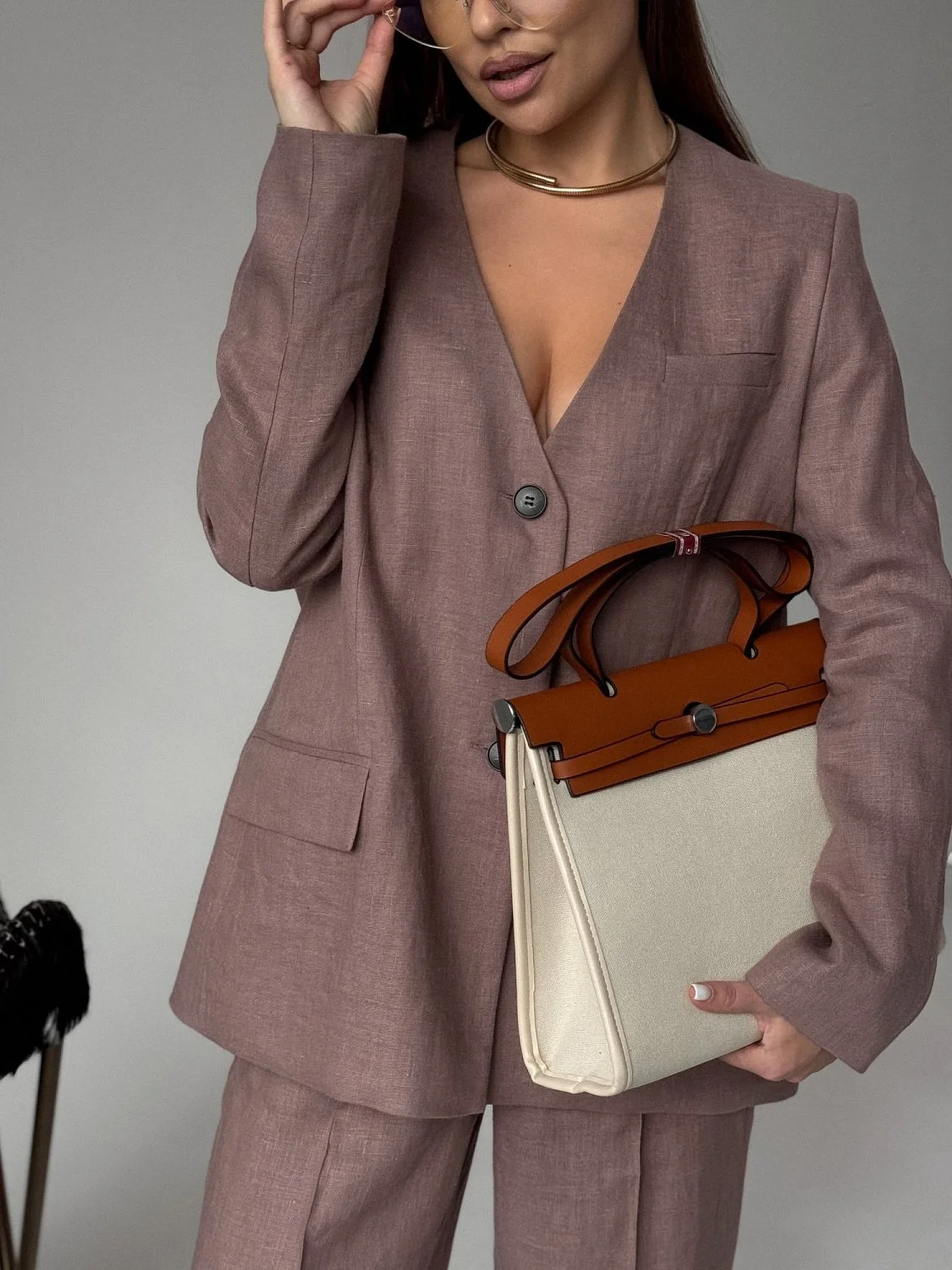 Костюмная группа двойка Style цв.сливочное какао (жакет и брюки можно купить отдельно) Костюмная группа двойка Style цв.сливочное какао (жакет и брюки можно купить отдельно)