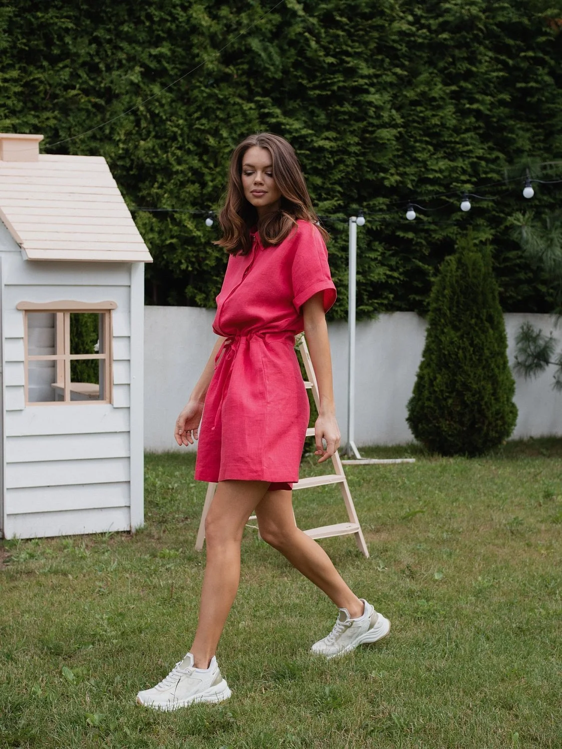 Комбинезон цвет Коралл