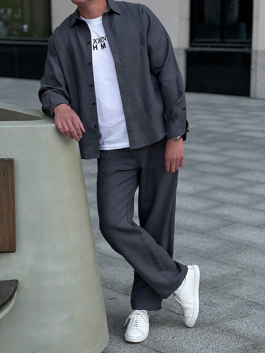 Костюм рубашка, брюки цвет Графит  (можно купить отдельно)