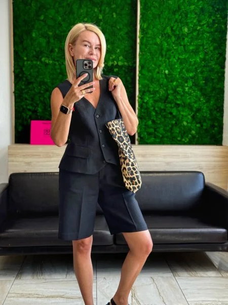 Жилет льняной цвет черный - в фирменном магазине спортивной одежды Brillante.by