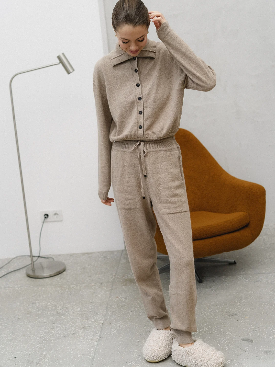 Комбинезон COCON цв. Бежево-коричневый