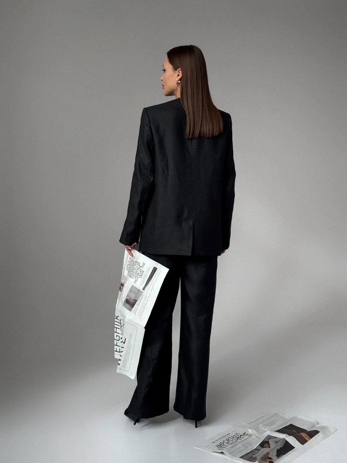 Костюмная группа двойка Style цв.черный (жакет и брюки можно купить отдельно) Костюмная группа двойка Style цв.черный (жакет и брюки можно купить отдельно)