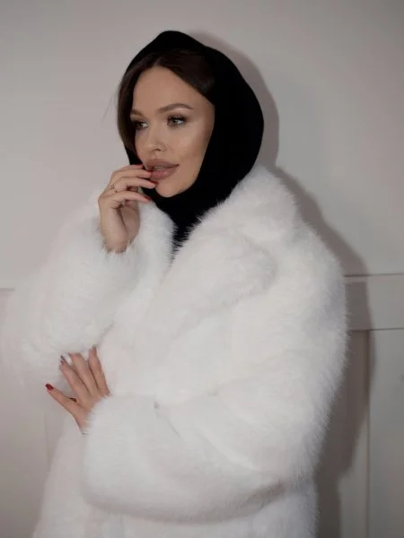 Капор ангоровый цвет Чёрный Капор ангоровый цвет Чёрный - в фирменном магазине спортивной одежды Brillante.by