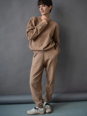 Костюм из ангоровой шерсти цвет КЭМЛ Купить Костюм из ангоровой шерсти цвет КЭМЛ в фирменном магазине спортивной одежды Brillante.by