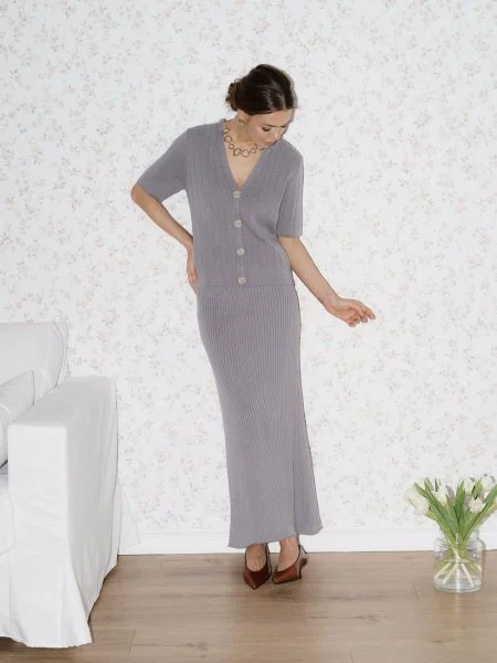 Юбка цв.серый - в фирменном магазине спортивной одежды Brillante.by