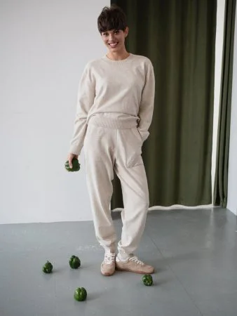 Костюм из ангоровой шерсти цвет БЕЖЕВЫЙ МЕЛАНЖ Купить Костюм из ангоровой шерсти цвет БЕЖЕВЫЙ МЕЛАНЖ в фирменном магазине спортивной одежды Brillante.by