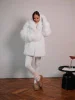 Купить Шуба песец цвет белый в фирменном магазине спортивной одежды Brillante.by