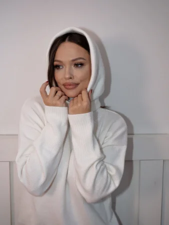 Капор ангоровый цвет Белый Купить Капор ангоровый цвет Белый в фирменном магазине спортивной одежды Brillante.by