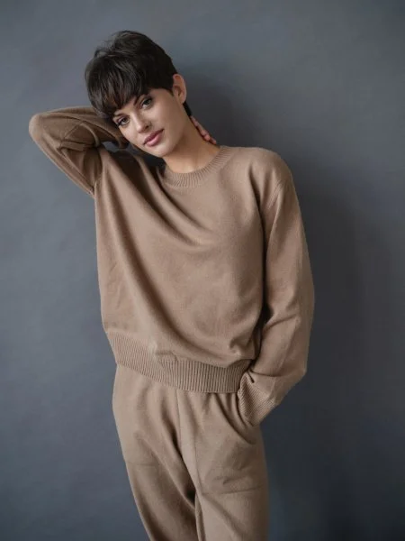 Костюм из ангоровой шерсти цвет КЭМЛ Костюм из ангоровой шерсти цвет КЭМЛ - в фирменном магазине спортивной одежды Brillante.by