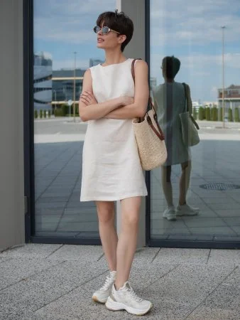 Купить Платье футляр цвет Сливочное масло в фирменном магазине спортивной одежды Brillante.by