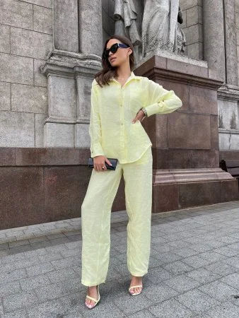 Рубашка льняная цвет ЛИМОНАД Купить Рубашка льняная цвет ЛИМОНАД в фирменном магазине спортивной одежды Brillante.by