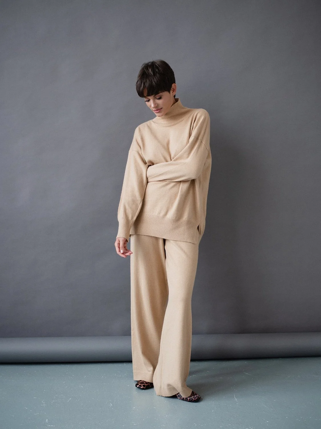 Костюм из ангоры цвет Песок Костюм из ангоры цвет Песок