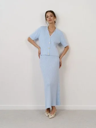 Купить Кардиган цв.голубой в фирменном магазине спортивной одежды Brillante.by