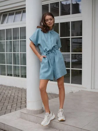 Комбинезон цвет Океан Купить Комбинезон цвет Океан в фирменном магазине спортивной одежды Brillante.by