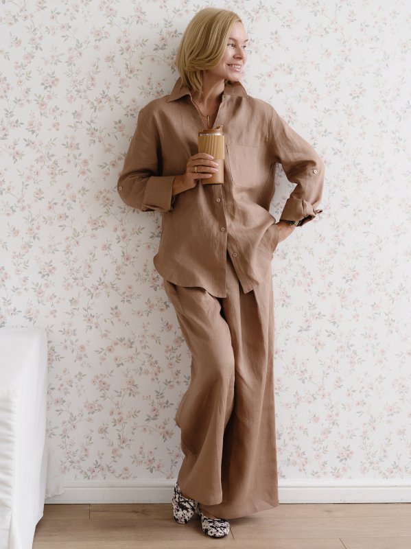 Брюки цв. тауп