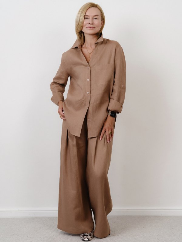 Рубашка цв. тауп