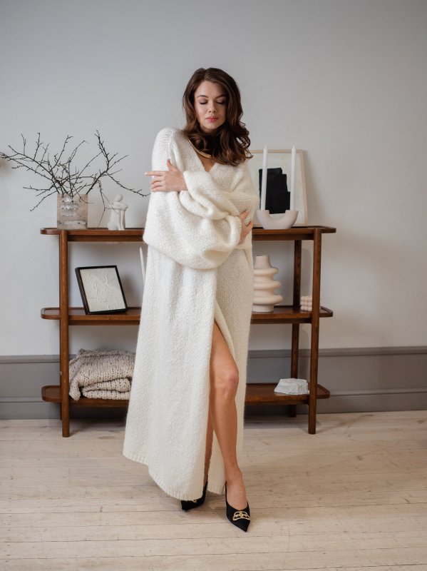 Кардиган цвет Молочный