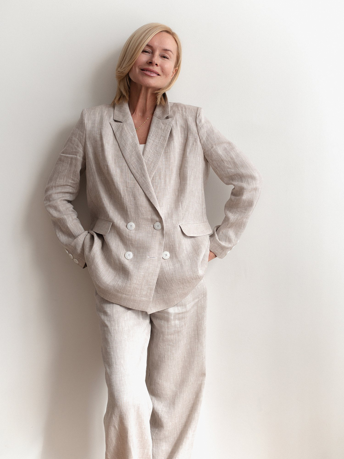 Жакет женский цвет Натуральный