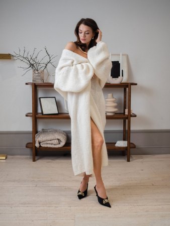 Купить Кардиган цвет Молочный в фирменном магазине спортивной одежды Brillante.by