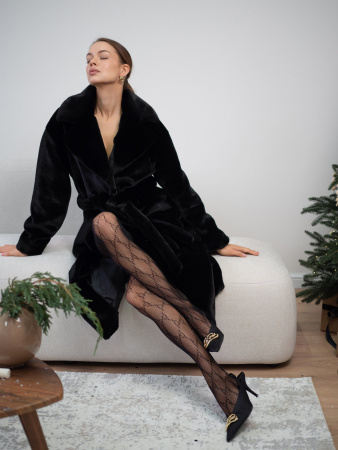 Купить Шуба халат цвет Черный в фирменном магазине спортивной одежды Brillante.by