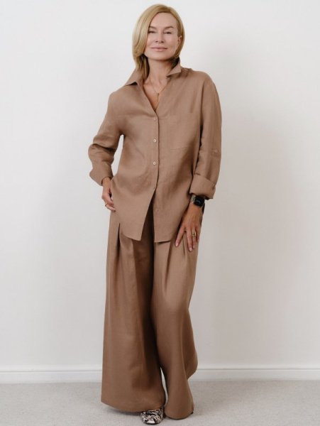 Рубашка цв. тауп